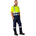 Surveyor Two-Tone Hi-Viz Reflective Golf Shirt - Shirts & Tops