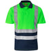 Surveyor Two-Tone Hi-Viz Reflective Golf Shirt - Shirts & Tops