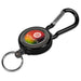 Swipe Retractable Badge Reel with Carabiner BLACK - Lanyards,Lanyards,Lanyards
