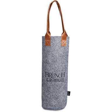 Tahada RPET Felt Wine Tote GREY - and Glassware,Recycled PET Products,Home Living,Recycled Home Living