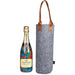 Tahada RPET Felt Wine Tote GREY - and Glassware,Recycled PET Products,Home Living,Recycled Home Living
