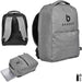 Tallinn Anti-Theft Recycled PET Laptop Backpack GREY - Bags,Laptop Backpacks,Recycled Products,Ideas for Work,Recycled Bags,Bags