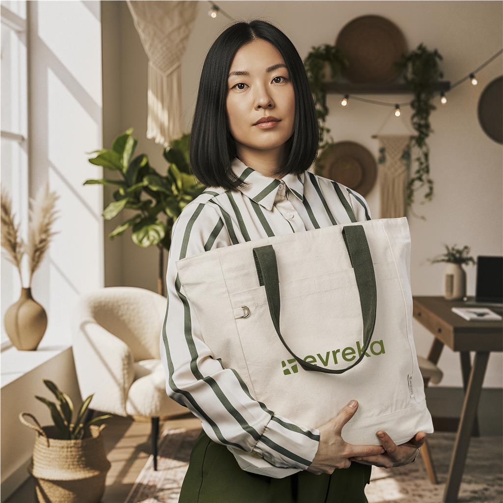 Tansu Recycled Canvas Conference Tote - Bags,Shoppers and Totes,Bags,Cotton Products,Ideas for Conferences,Recycled Bags,Bags