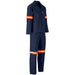 Technician 100% Cotton Conti Suit - Reflective Arms & Legs - Orange Tape