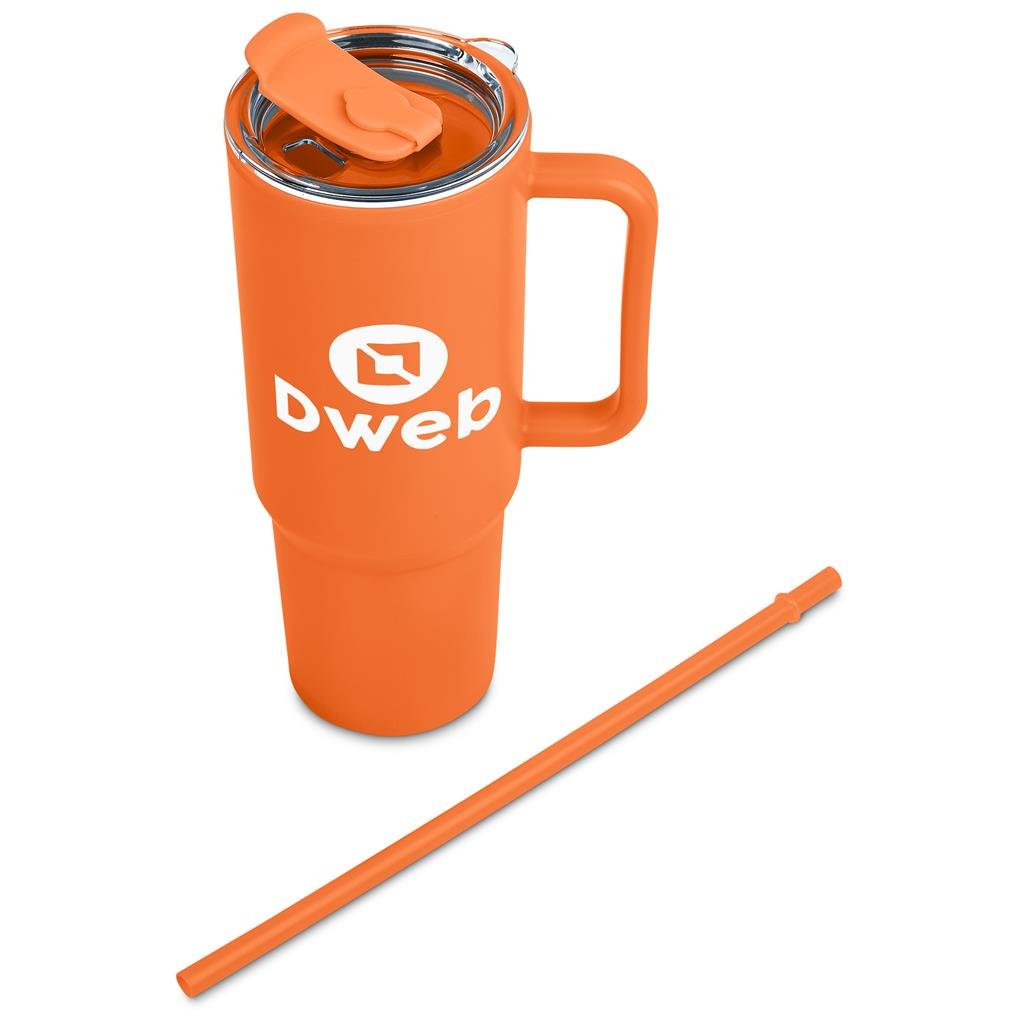 Texas Plastic Double-Wall Mug – 1.2 Litre - Travel Mugs and Tumblers,Ideas for Summer,Drinkware