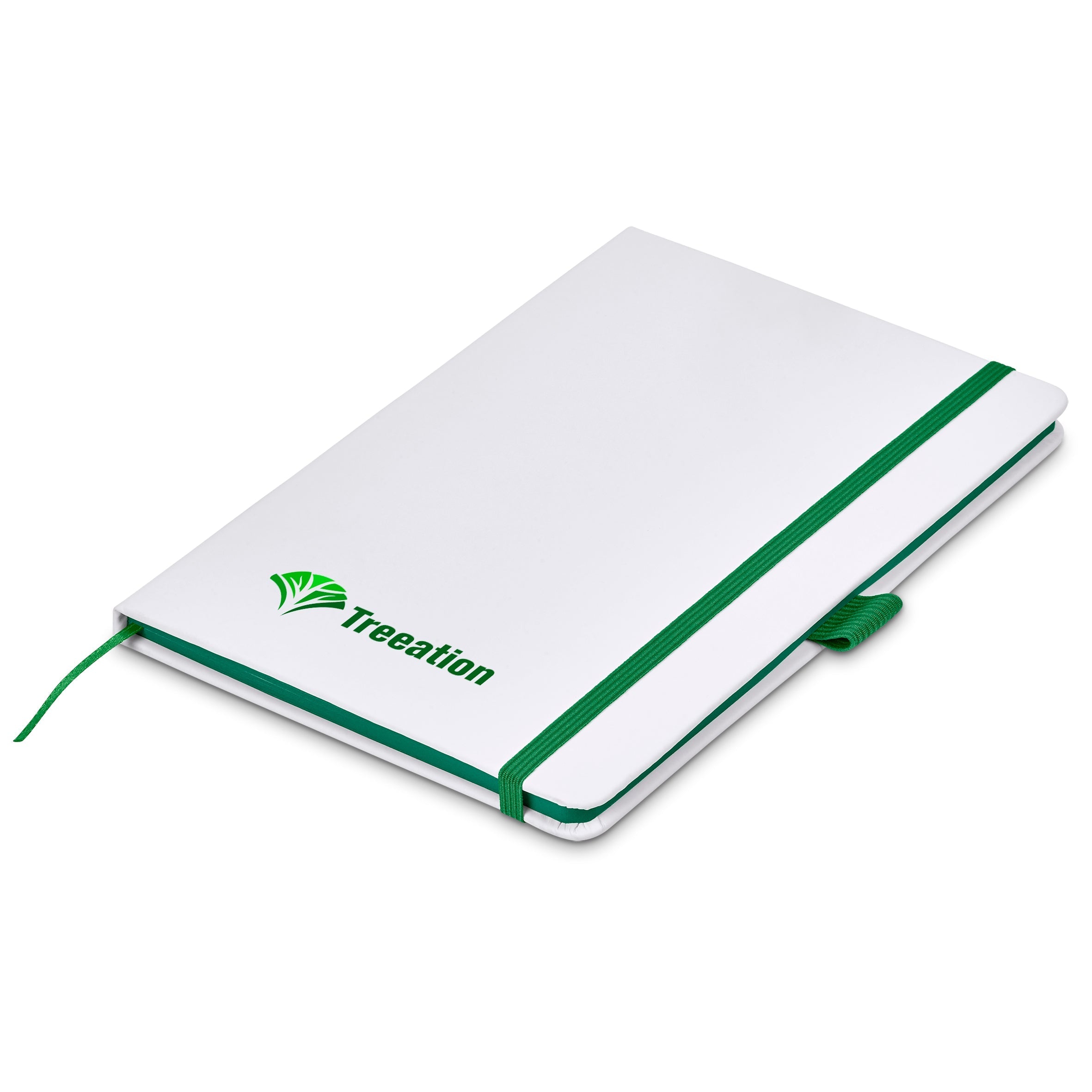 Thunder Colour A5 Hard Cover Notebook Green / G