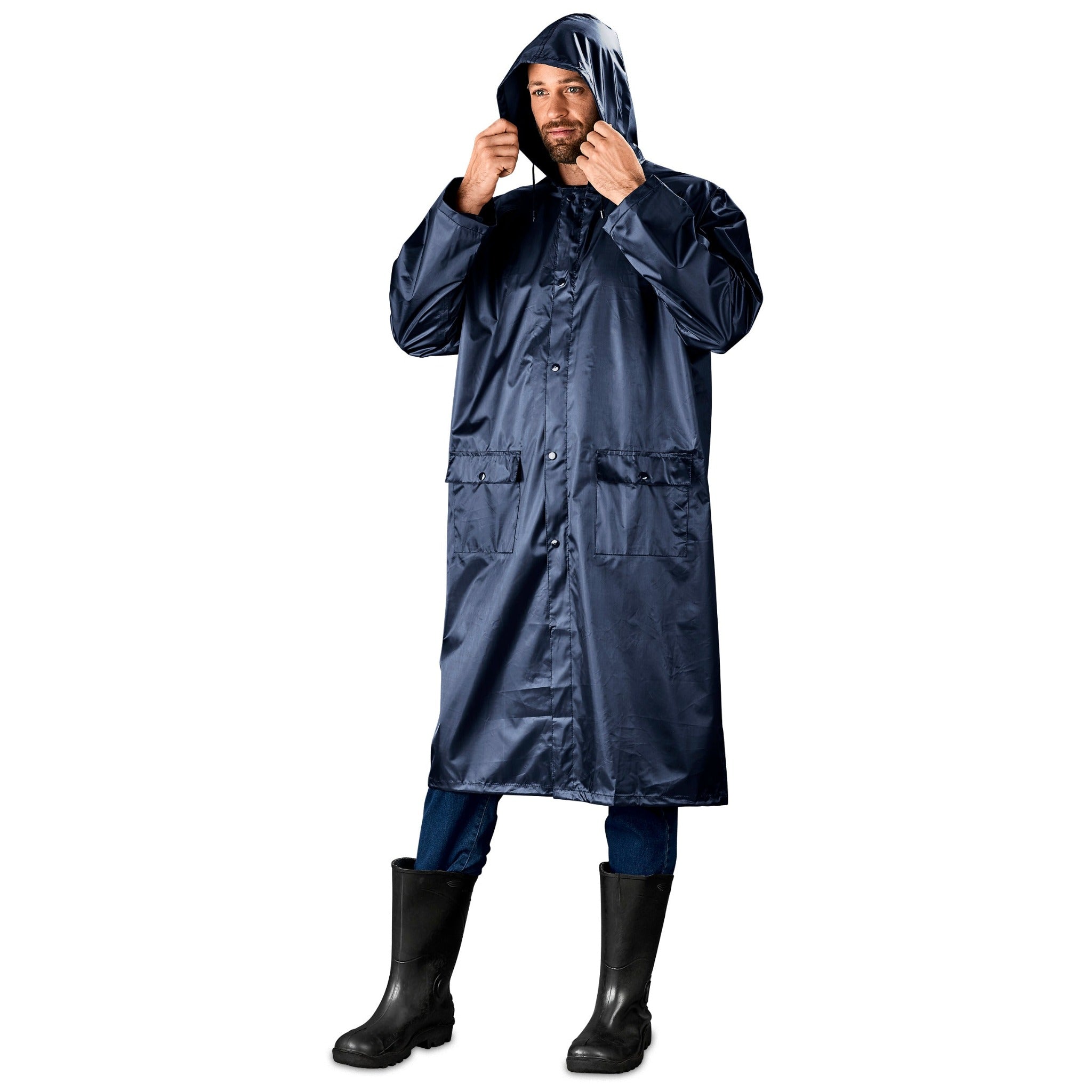 Thunder Polyester and PVC Raincoat Rainsuit