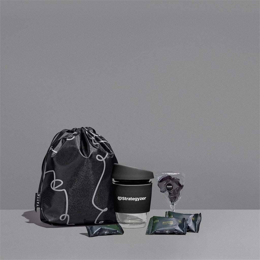 Tiny Treasure Hamper BLACK - Desk Drop Hampers