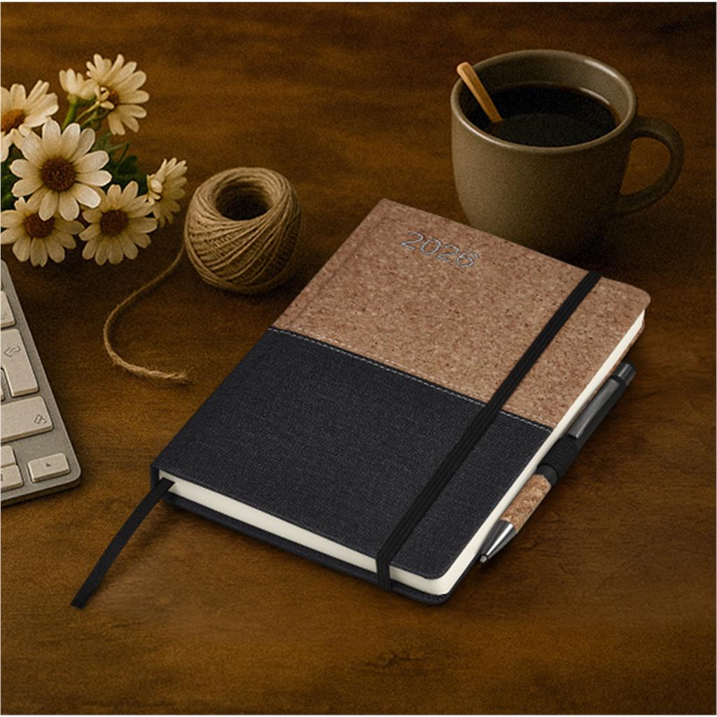 Toshi A5 2026 Diary BLACK - Diaries 2026,Diaries