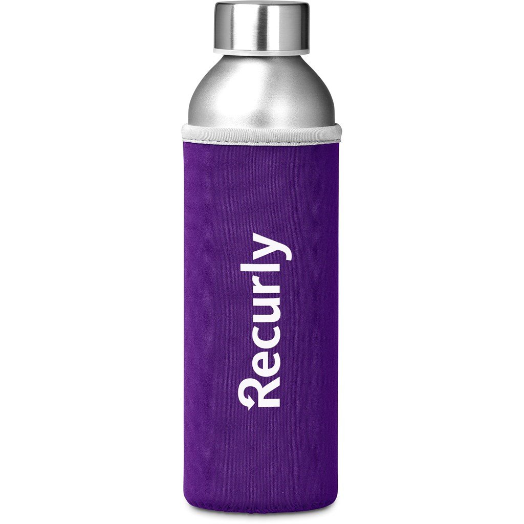 Tosla Recycled Aluminium Water Bottle - 650ml PURPLE - Bottles,Recycled Drinkware