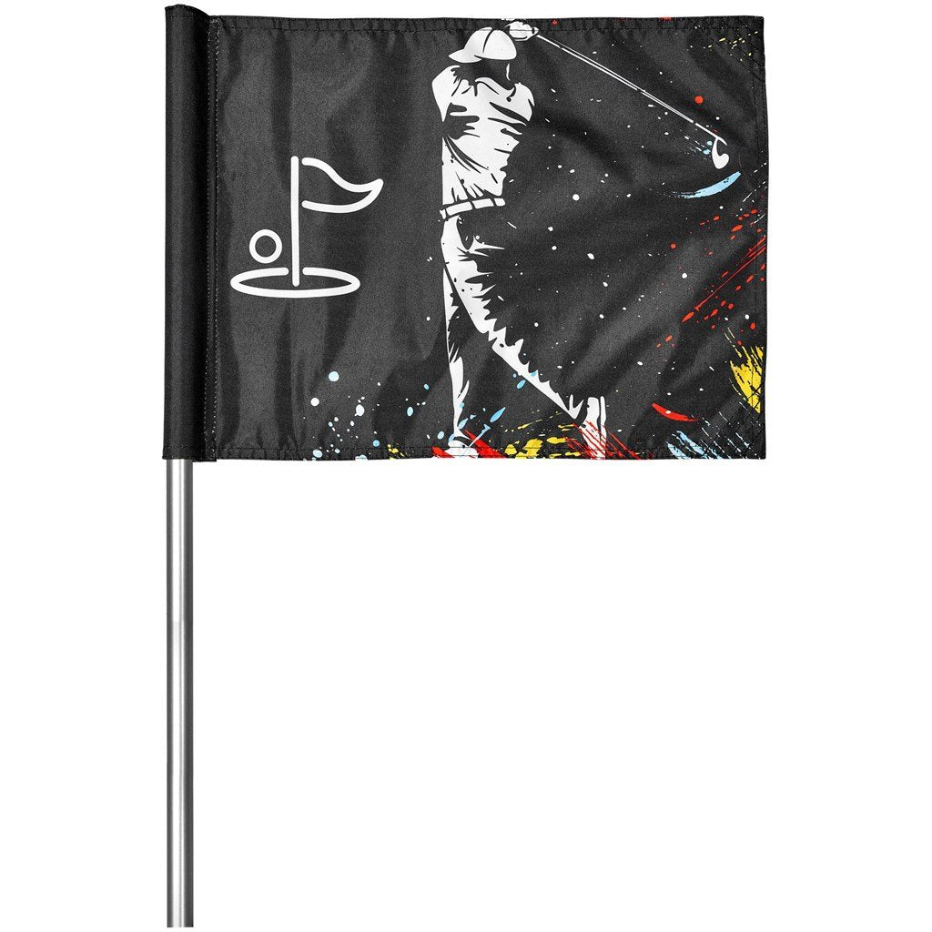 Custom Tournament Golf Flag SOLID WHITE - Sports and Fitness,Custom Fitness