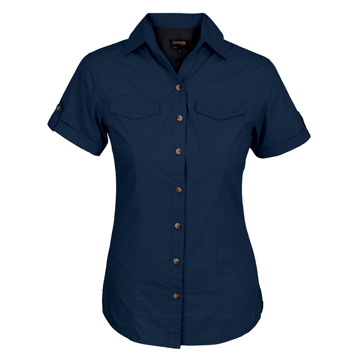 Tracker Shirt Ladies Navy / XS / Regular - Shirts-Outdoor