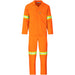 Trade Polycotton Conti Suit - Reflective Arms & Legs - Yellow Tape 32 / ORANGE