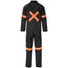 Trade Polycotton Conti - Suit Reflective Arms Legs & Back - Orange Tape