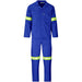 Trade Polycotton Conti Suit - Reflective Arms Legs & Back - Yellow Tape 32 / ROYAL BLUE