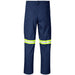 Trade Polycotton Pants - Reflective Legs - Yellow Tape