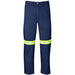Trade Polycotton Pants - Reflective Legs - Yellow Tape