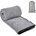 Tranquil Sherpa Fleece Blanket BLACK - Blankets,Blankets