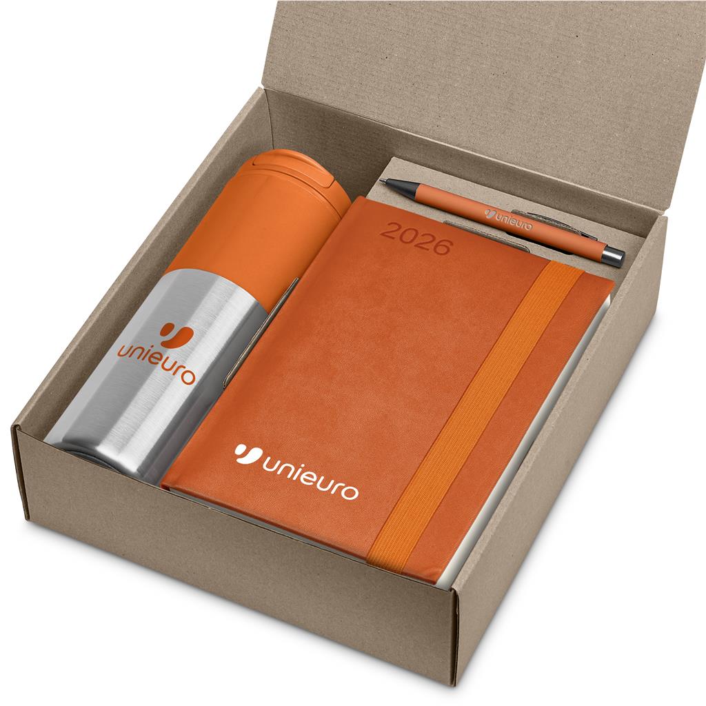 Tropism Diary Gift Set ORANGE - Diaries 2026,Diaries 2026,New Items,Diary Sets 2026
