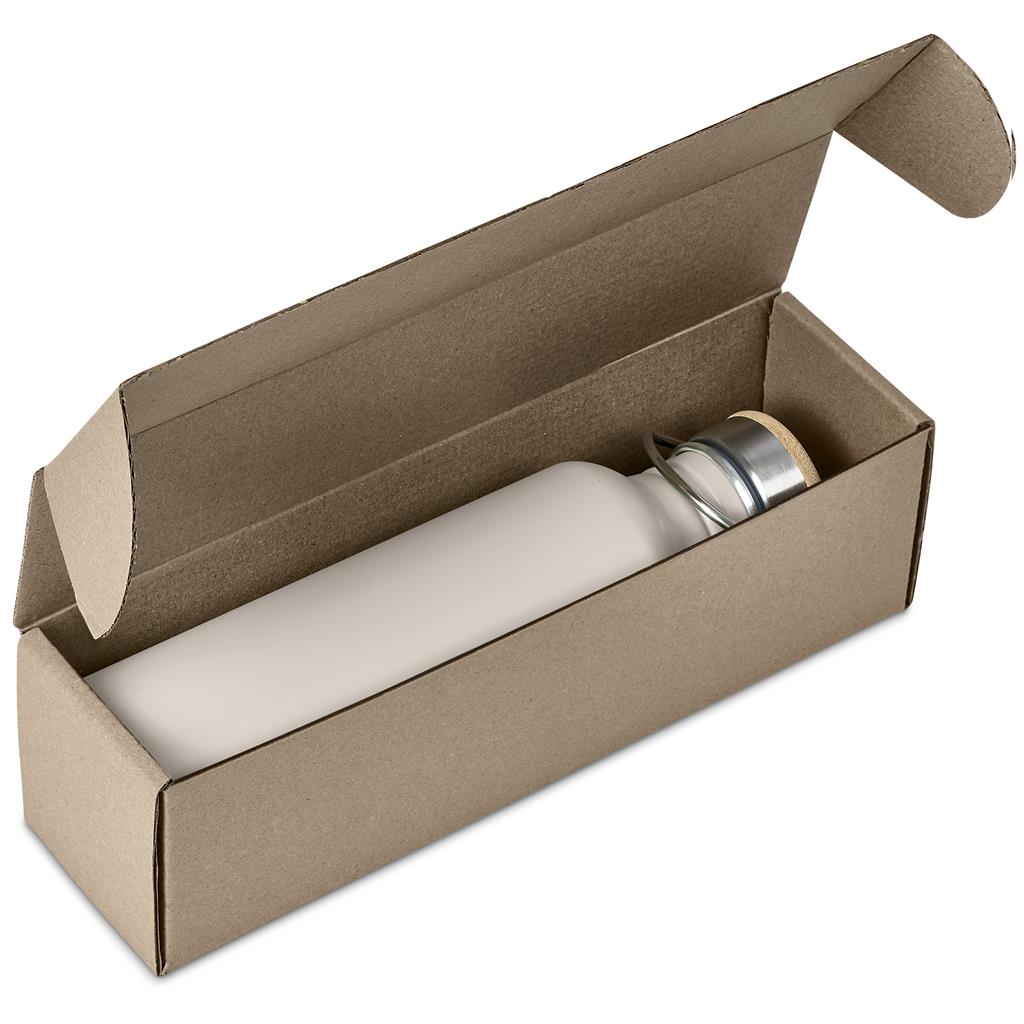 Tugela Bottle in Bianca Custom Gift Box - Bottles Flasks And Tall Tumblers In Boxes,Custom Packaging