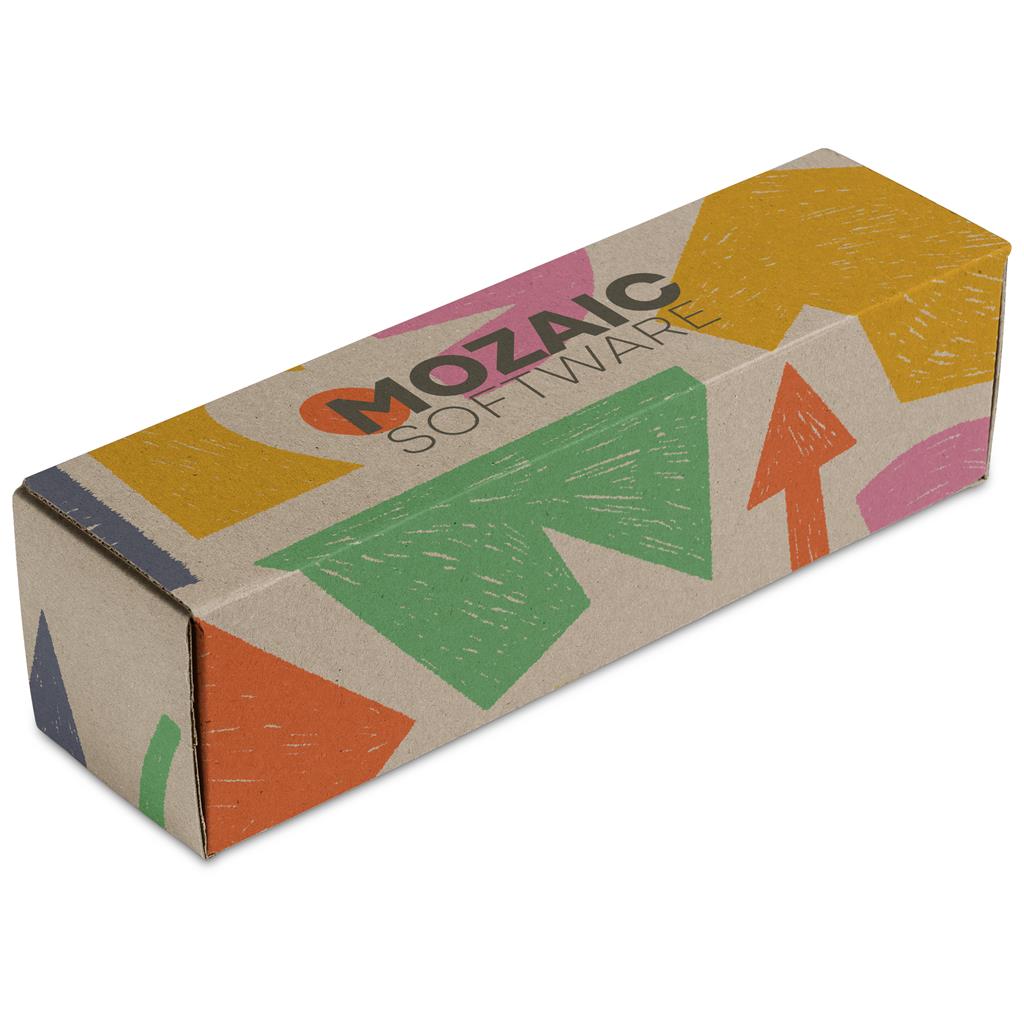 Tugela Bottle in Bianca Custom Gift Box - Bottles Flasks And Tall Tumblers In Boxes,Custom Packaging