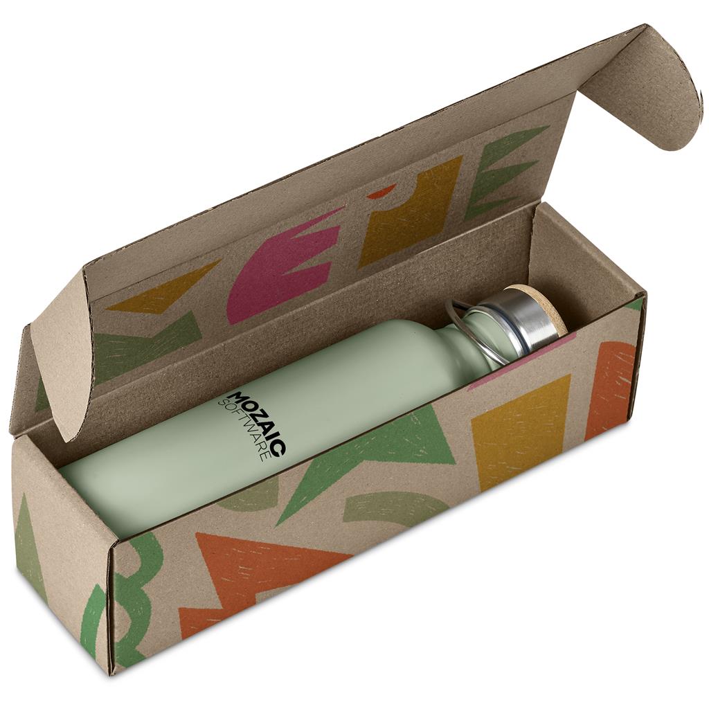 Tugela Bottle in Bianca Custom Gift Box SAGE - Bottles Flasks And Tall Tumblers In Boxes,Custom Packaging
