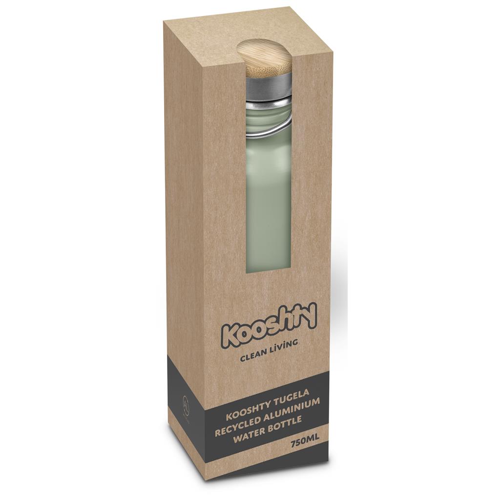 Tugela Recycled Aluminium Water Bottle - 750ml - Bottles,Recycled Drinkware,Drinkware,Full-Wrap UV Bottles