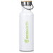 Tugela Recycled Aluminium Water Bottle - 750ml SOLID WHITE - Bottles,Recycled Drinkware,Drinkware,Full-Wrap UV Bottles