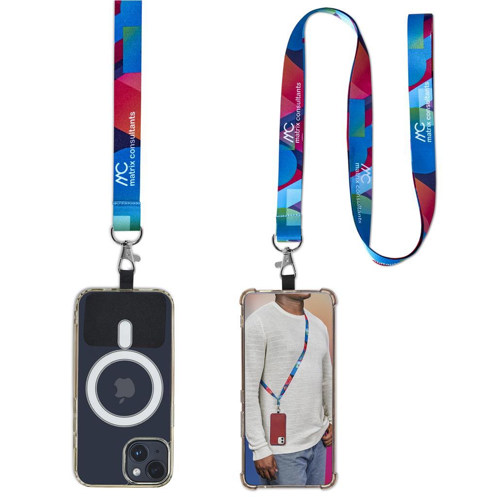 Turaco Crossbody Phone Strap - Lanyards,Ideas for Work,Lanyards,Custom Lanyards Wrist Straps and Keyholders,Custom Keyholders