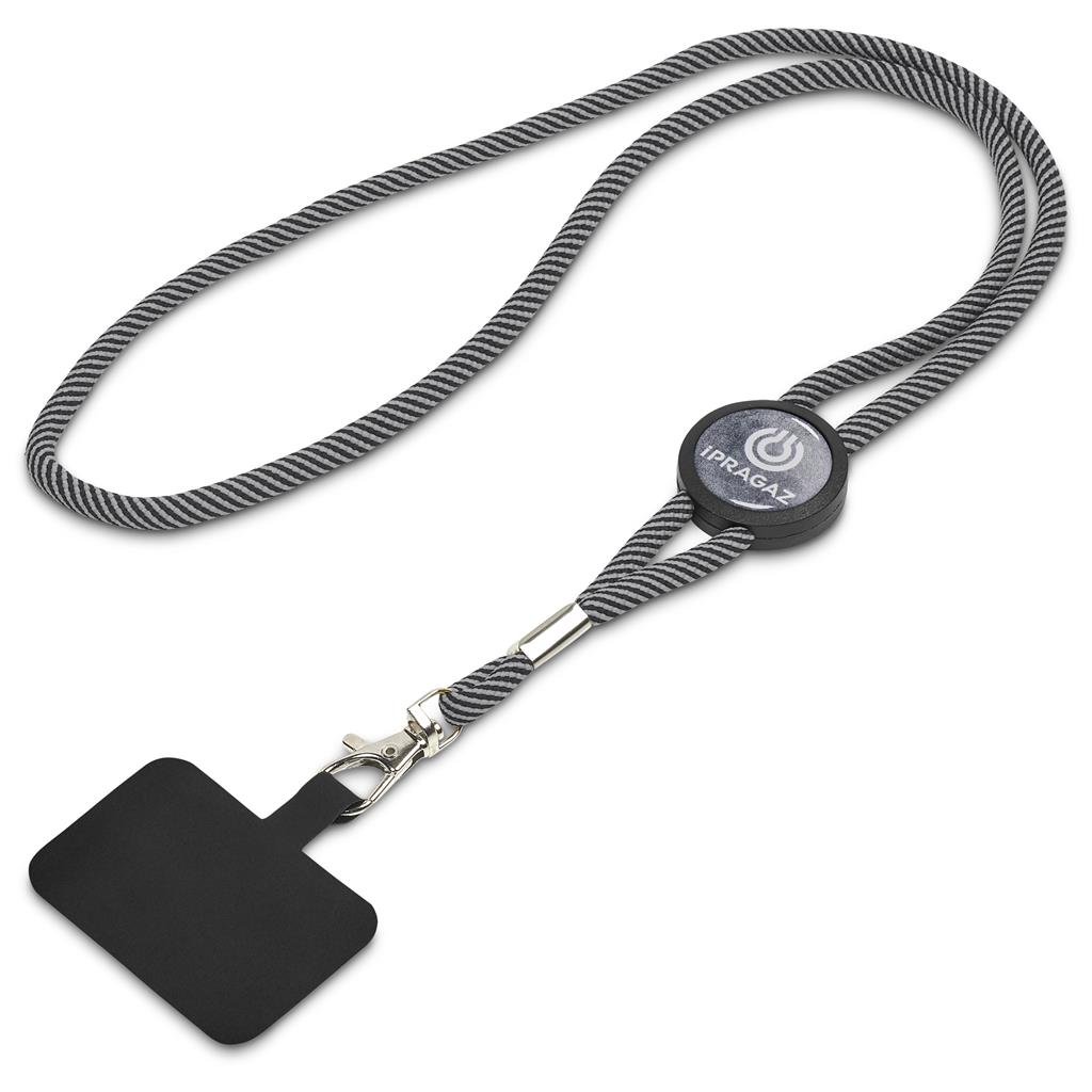 Twirl Phone Lanyard GREY - Lanyards,Lanyards
