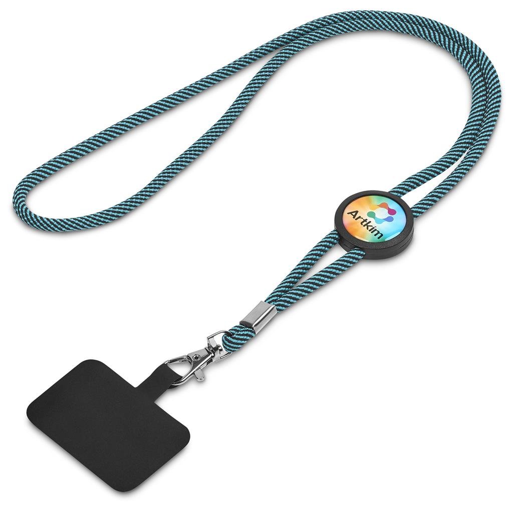 Twirl Phone Lanyard TURQUOISE - Lanyards,Lanyards