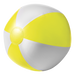 Two Tone Inflatable Beach Ball Yellow / STD / Regular - Outdoor