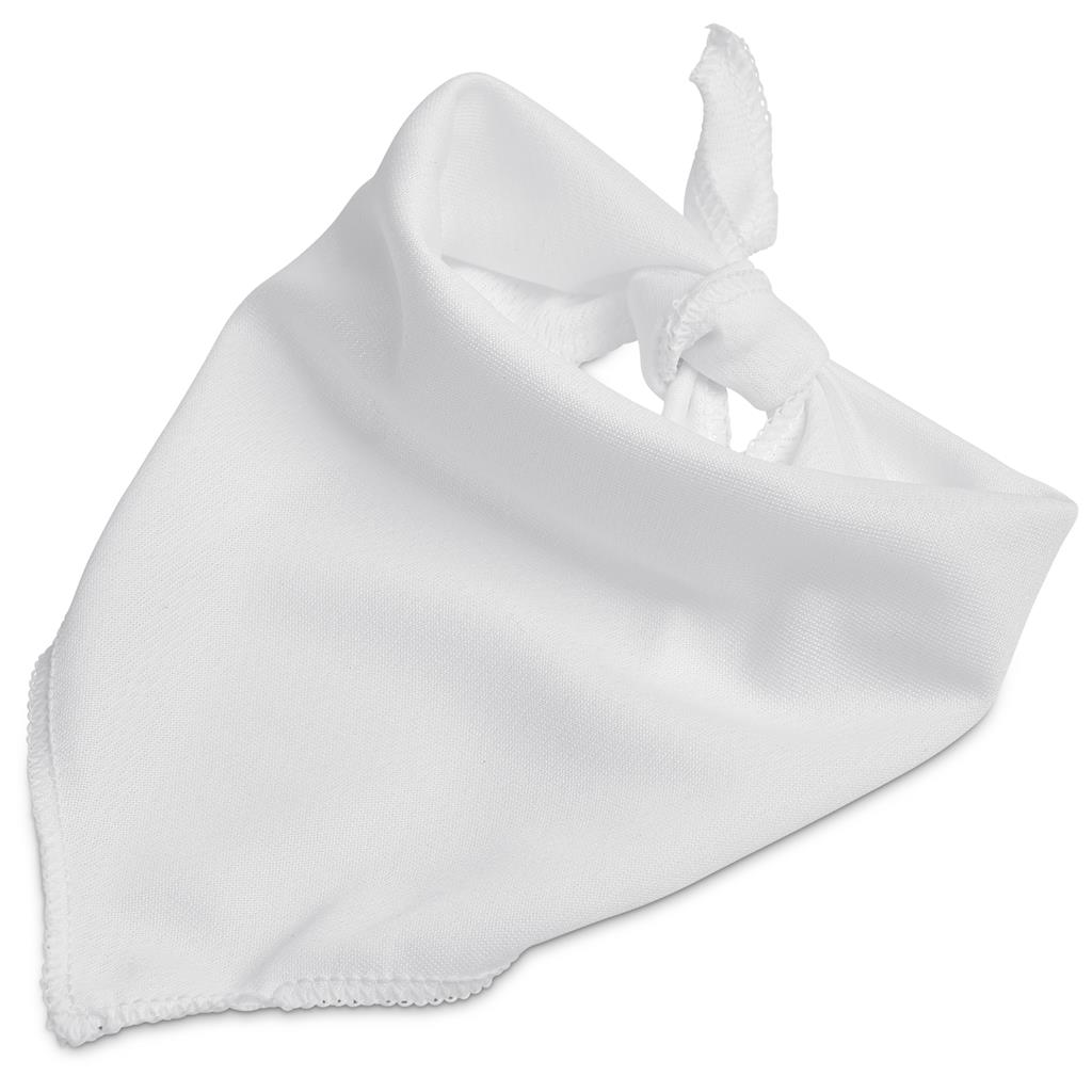 Custom Tyson Small Polyester Dog Bandana S / SOLID WHITE - Pet Accessories,Custom Accessories