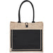 Umi Jute & Cotton Tote BLACK - Eco-Friendly Bags,Shoppers and Totes,Jute Products,Bags,Ideas for Summer,Ideas the Beach,Bags
