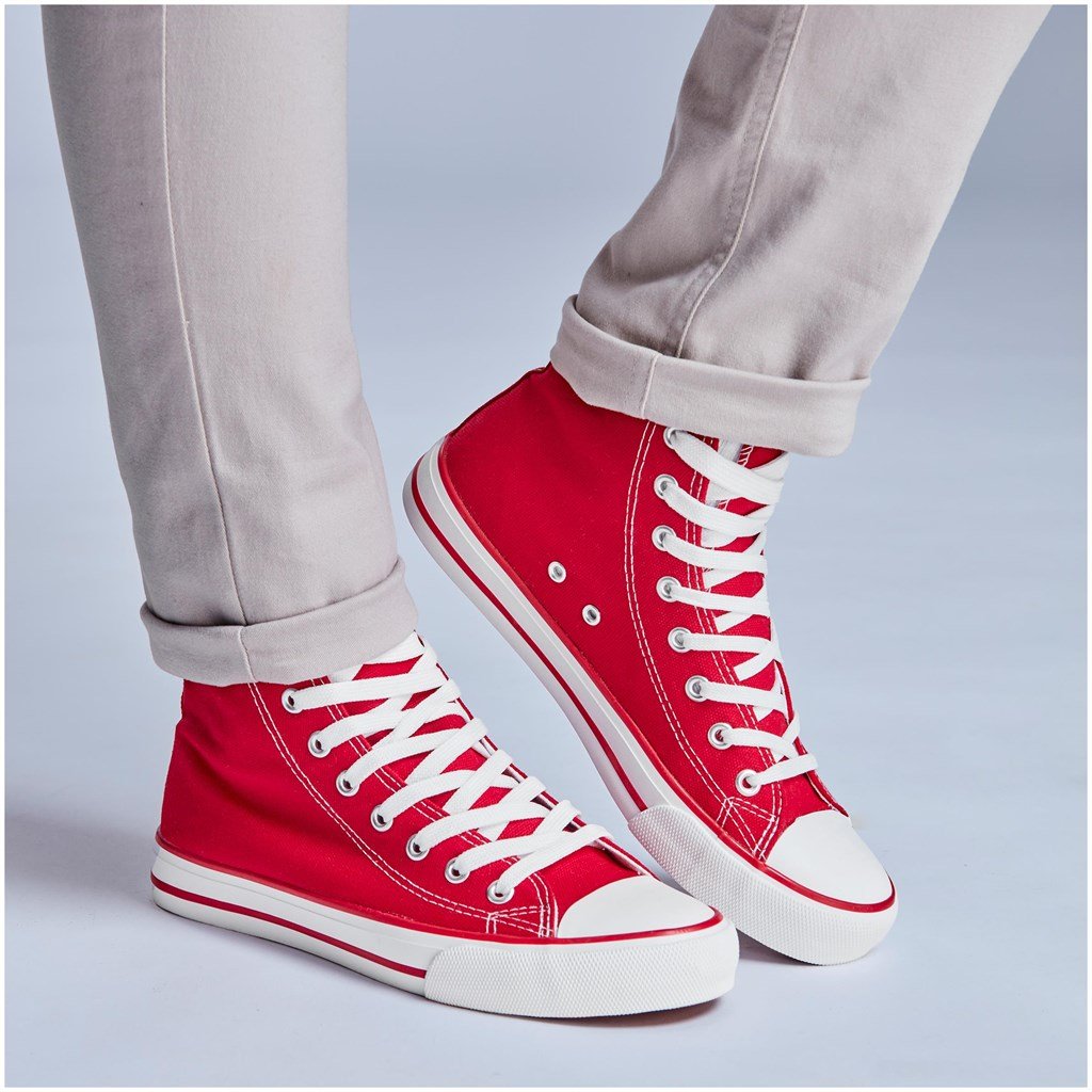 Unisex Retro High Top Canvas Sneaker - Shoes