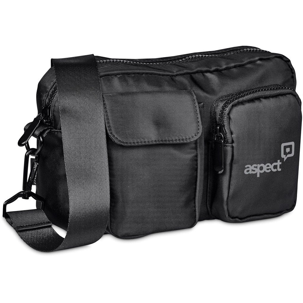 Unisex Tauriel Crossbody Bag BLACK - Travel Bags,Crossbody and Waist Bags,Bags