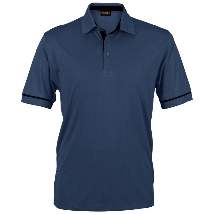 United Golfer Mens Navy/Black / XL / Last Buy - Golf Shirts