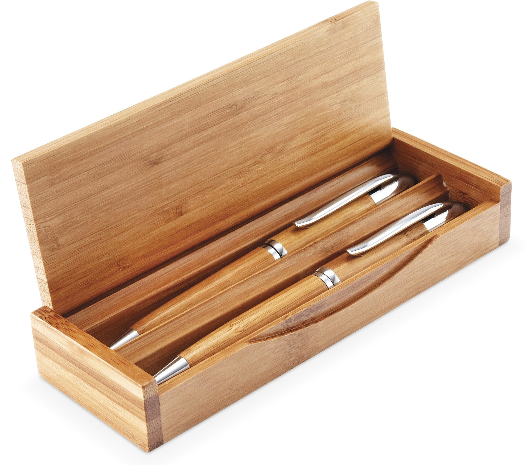 Unity Bamboo Ball Pen & Pencil Set Natural / NT - Sets