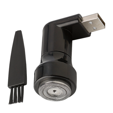 USB Electric Shaver Black / STD / Last Buy - Technology
