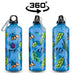 Vista Recycled PET Water Bottle - 600ml - Bottles,Recycled Products,Recycled Drinkware,Drinkware,Full-Wrap UV Bottles