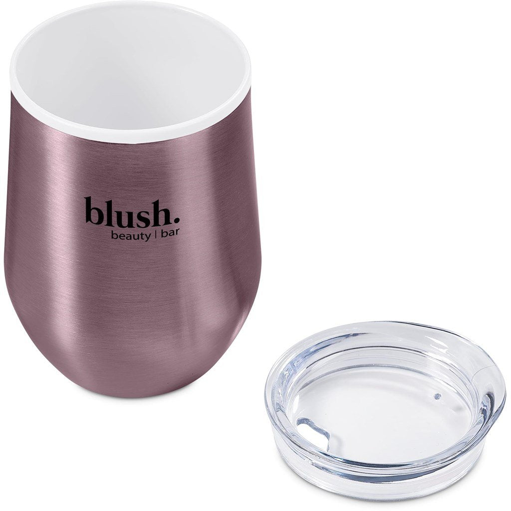 Vogue Madison Stainless Steel & Plastic Double-Wall Tumbler - 350ml - Travel Mugs and Tumblers,Drinkware Ideas,Fashion Colour