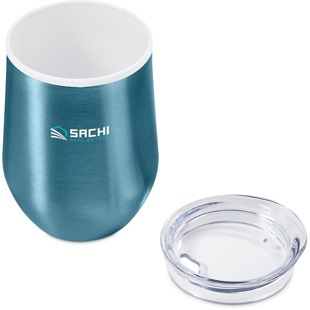 Vogue Madison Stainless Steel & Plastic Double-Wall Tumbler - 350ml - Travel Mugs and Tumblers,Drinkware Ideas,Fashion Colour