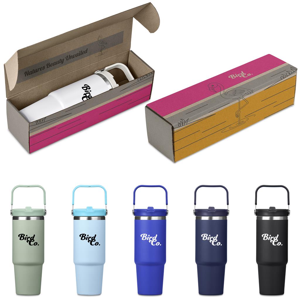 Waikiki Tumbler in Bianca Custom Gift Box - Bottles Flasks And Tall Tumblers In Boxes,Custom Packaging