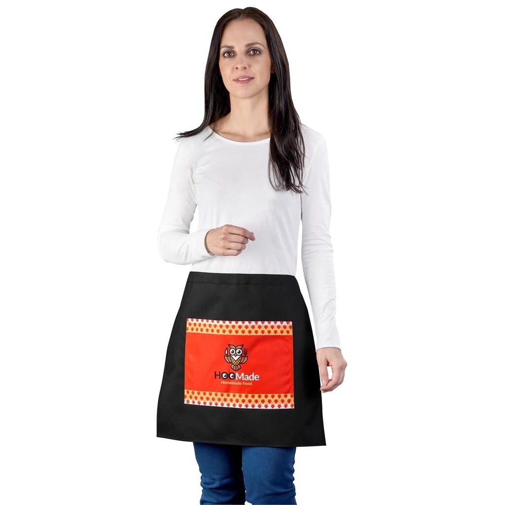 Custom Waiters Half Apron BLACK - Home and Living,Custom Living