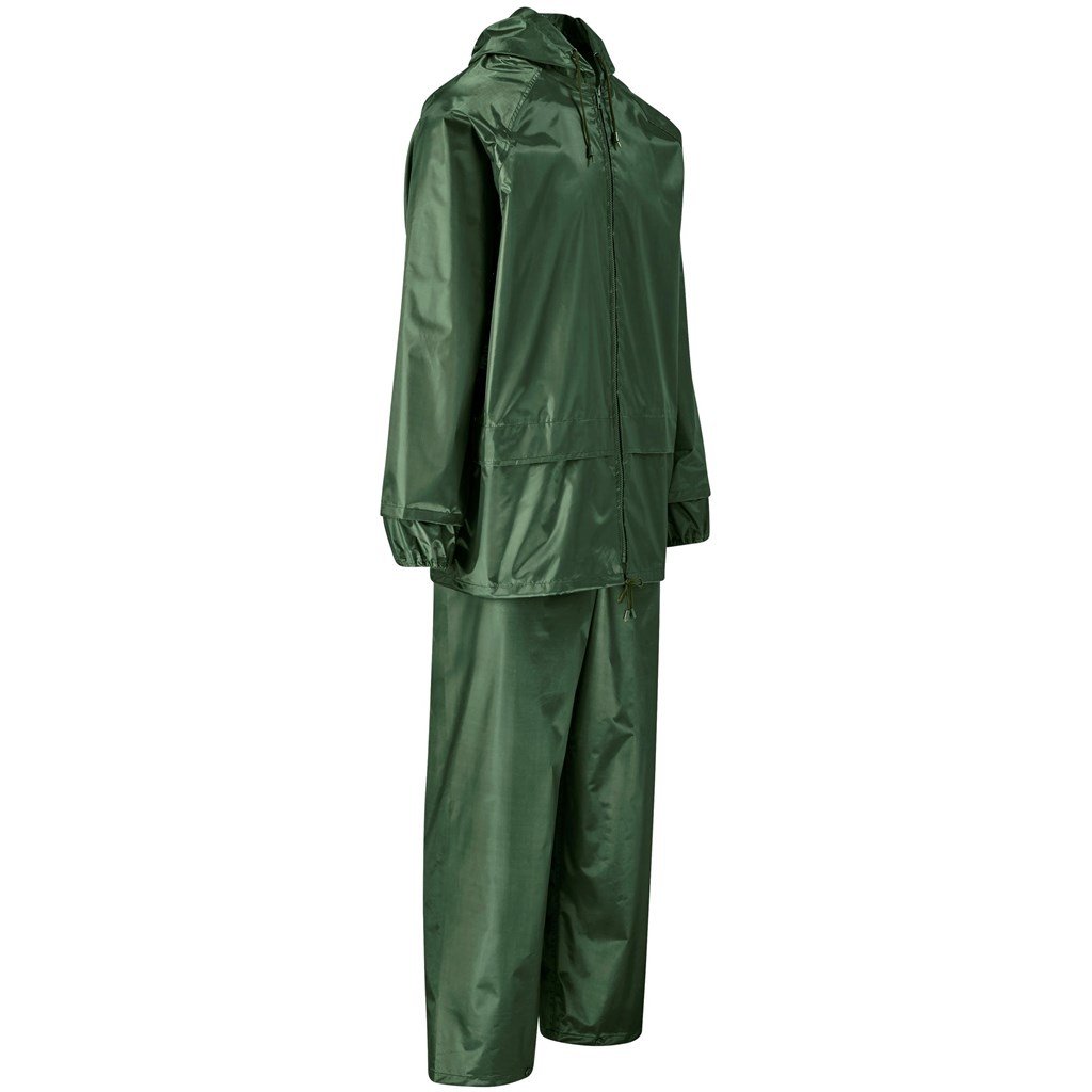 Weather Polyester and PVC Rain suit