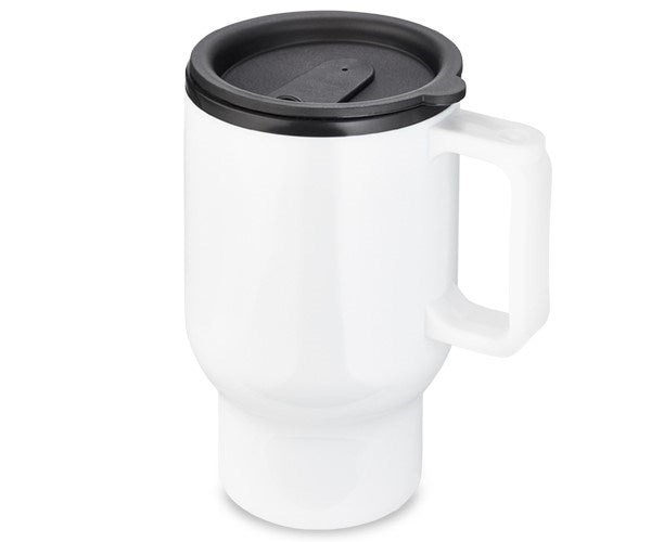 Whimsy Double-Wall Mug - 430ml Solid White / SW - Mugs