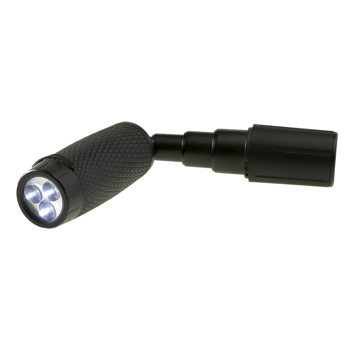 Wind Up 3 LED Torch Black / STD / Last Buy - Flashlights and Tools