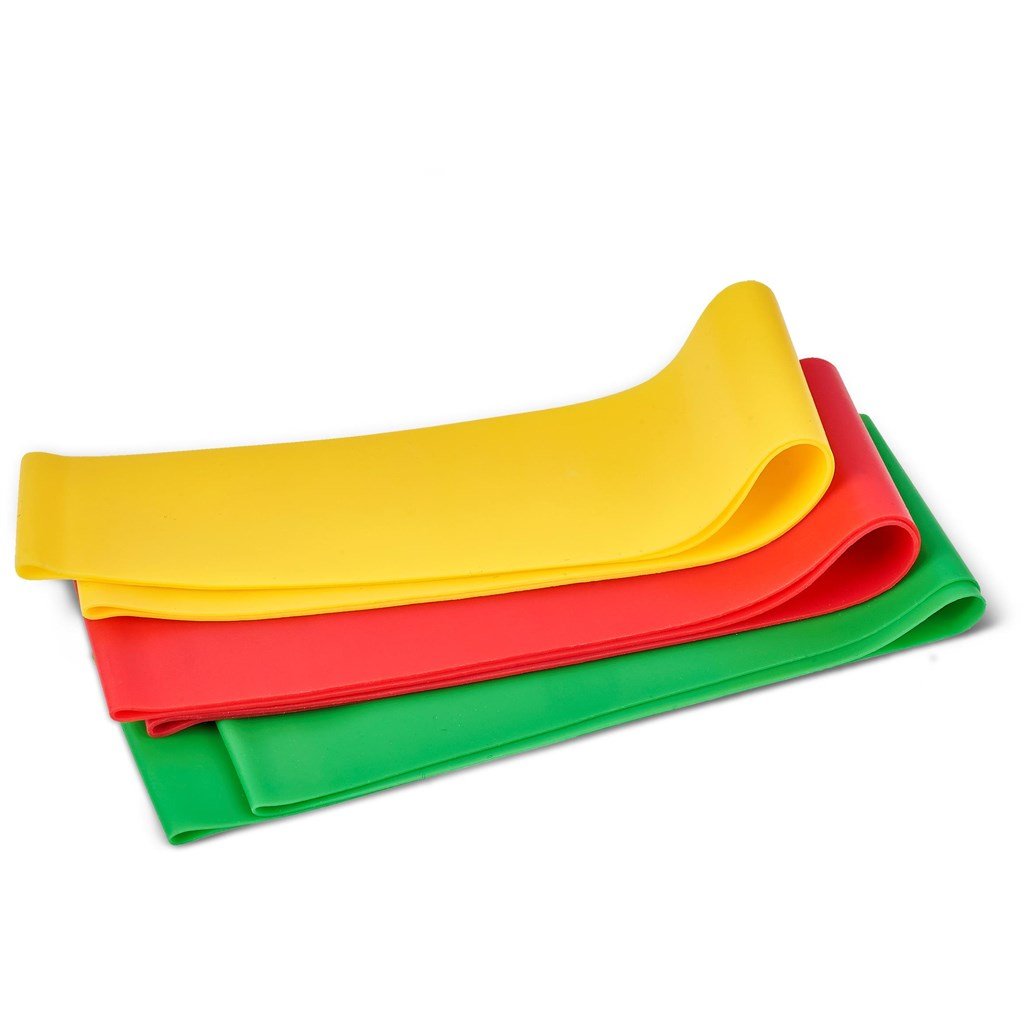 Workout Resistance Bands - Set Of 3 Black / BL