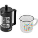 York Coffee Set BLACK - Sets,Drinkware Sets