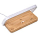 Yoru Bamboo Wireless Charger & Night Light Solid White / SW